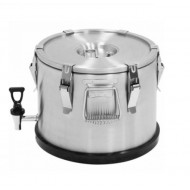 Marmita inox termică cu robinet, 20 litri