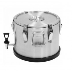 Marmita inox termică cu robinet, 20 litri