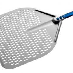 Tava pizza aluminiu perforata 33x33 cm