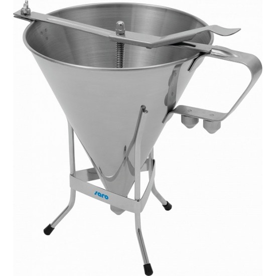 Palnie dozatoare sosuri, din inox, 3 duze, 1.8 litri Palnie dozatoare sosuri, din inox, 3 duze, 1.8 litri