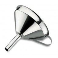 Pâlnie inox, cu filtru, 10 cm
