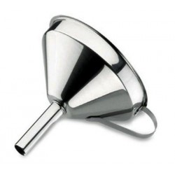 Pâlnie inox, cu filtru, 10 cm