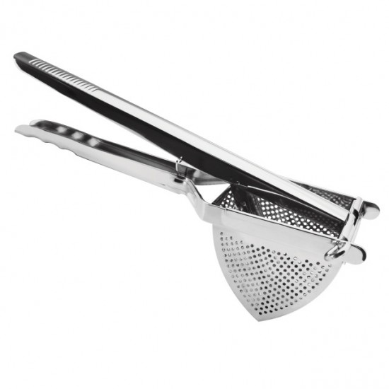 Press / crusher, potato/vegetable, stainless steel, 34.5 x13 x 11 cm Press / crusher, potato/vegetable, stainless steel, 34.5 x13 x 11 cm