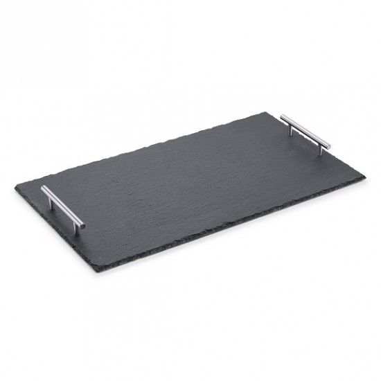 Platou ardezie cu manere GN 1/1, 530 x 325 mm Platou ardezie cu manere GN 1/1, 530 x 325 mm
