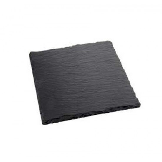 Platou ardezie patrat 25x25 cm - 6 buc/Set Platou ardezie patrat 25x25 cm - 6 buc/Set