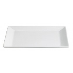 Platou farfurie portelan servire desert bufet, 28X24X2,5 cm, Ming, Viejo Valle