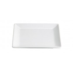 Platou farfurie portelan servire meniu, 12X12X1,5 cm, Ming, Viejo Valle