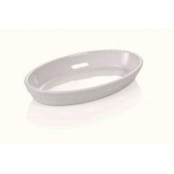 Platou oval din portelan pentru cuptor 44x27.5x5.5 cm