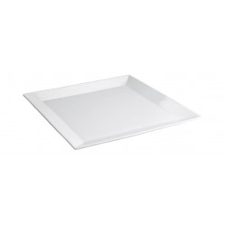 Platou portelan, 31X31X3 cm, Ming, Viejo Valle