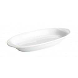 Platou portelan aperitive, 14X7X1,5 cm