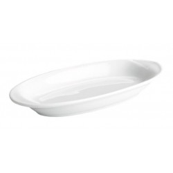 Platou portelan aperitive, 16x8x2 cm