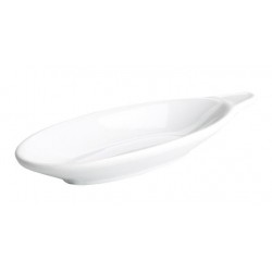 Platou portelan aperitive, salata, 16,5X6,5X2 cm Platou portelan aperitive, salata, 16,5X6,5X2 cm