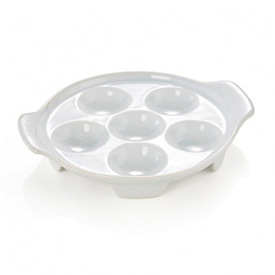 Platou portelan servire melci 14.5 cm Platou portelan servire melci 14.5 cm
