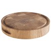 Platou prezentare lemn Ø 23XH4,5 cm
