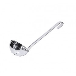 Polonic inox perforat Ø10x24 cm