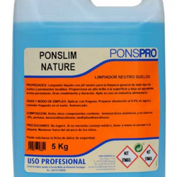 Detergent pardoseli Asevi Ponslim Nature 5l