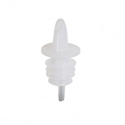 Picurator (pourer) plastic transparet/alb