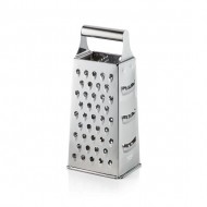 Răzătoare inox, 4 fete, maner ergonomic, 10 x 7,3 x H19,2 cm