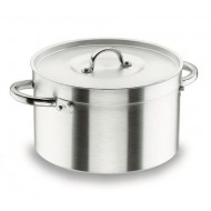 Semioală, cratiță înaltă, aluminiu, cu capac, 12.7 litri
