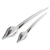 Set 2 linguri inox, decorare farfurie
