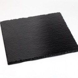 Set 4 buc, ardezie naturală, 10 x 10 cm