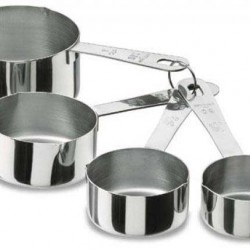 Set 4 masuri ingrediente inox