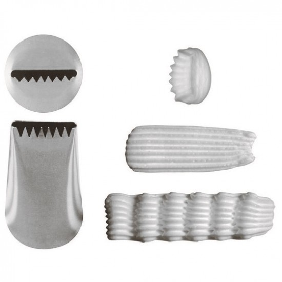 Set 6 duiuri, din inox, ornare prajituri, torturi Set 6 duiuri, din inox, ornare prajituri, torturi