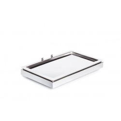 Set bufet inox/lemn, Alb, GN 1/1, 53x32,5x8,5 cm, APS