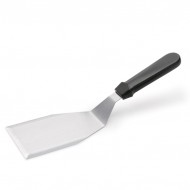 Spatulă inox curbată, cu margini ascuțite, 32.5 cm