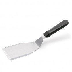 Spatulă inox curbată, cu margini ascuțite, 32.5 cm