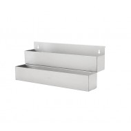 Speed Rack / Rails / Sertar dublu sticle bauturi bar 91 x 21 x 25 cm