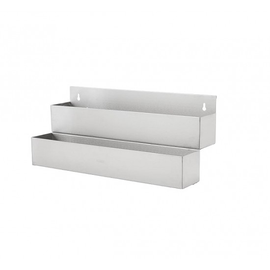 Stainless Steel Single Speed Rail/Rack, Double, 91 x 21 x 25 cm Stainless Steel Single Speed Rail/Rack, Double, 91 x 21 x 25 cm