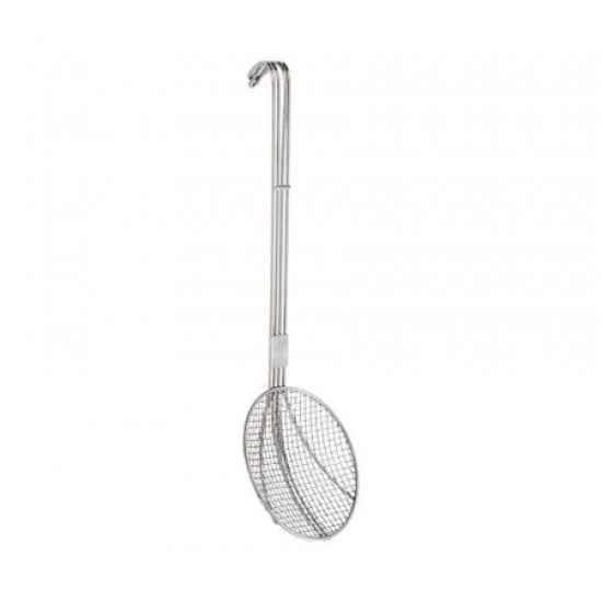 Spumieră inox, cu plasă, 24x57 cm Spumieră inox, cu plasă, 24x57 cm