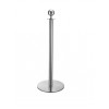 Stalp delimitare, cordon, din inox, 95 cm