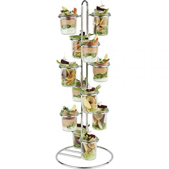 Stand expunere recipiente gourmet din sticla Stand expunere recipiente gourmet din sticla