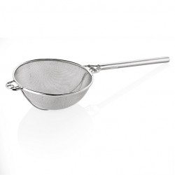 Strecurătoare, sită inox și coadă din inox, 30 cm
