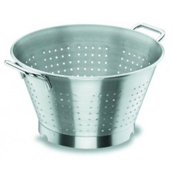 Strecurătoare conică, inox satinat, două mânere, 50xH33 cm