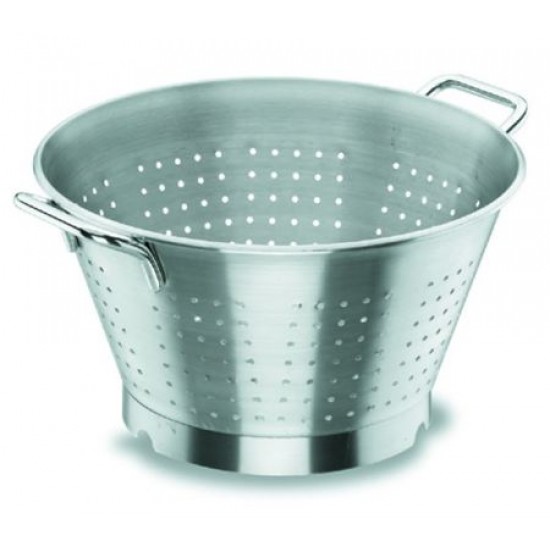 Strecurătoare conică, inox satinat, două mânere, 50xH33 cm Strecurătoare conică, inox satinat, două mânere, 50xH33 cm