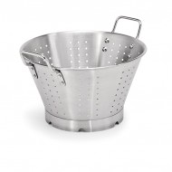 Strecurătoare conică, inox satinat, două mânere, 60xH32 cm