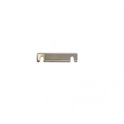 Wall rack, pizza peel/brushes, stainless steel, 2 positions