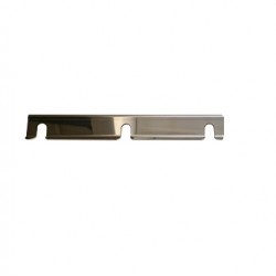 Wall rack, pizza peel/brushes, stainless steel, 3 positions