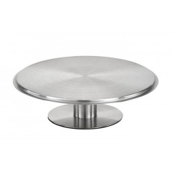 Suport tort, inox, Ø31XH7 cm  