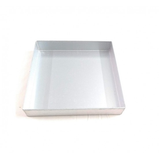 Aluminum tray, hardened edges, for baking, 1.5 mm, 60x40xH6 cm, welded corners Aluminum tray, hardened edges, for baking, 1.5 mm, 60x40xH6 cm, welded corners