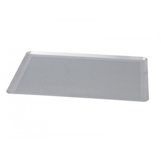 Tava copt perforata, din aluminiu, 60x40xH2 cm Tava copt perforata, din aluminiu, 60x40xH2 cm