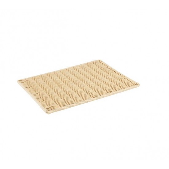 Display tray, low, Polypropylen, beige, 40x30xH1 cm Display tray, low, Polypropylen, beige, 40x30xH1 cm