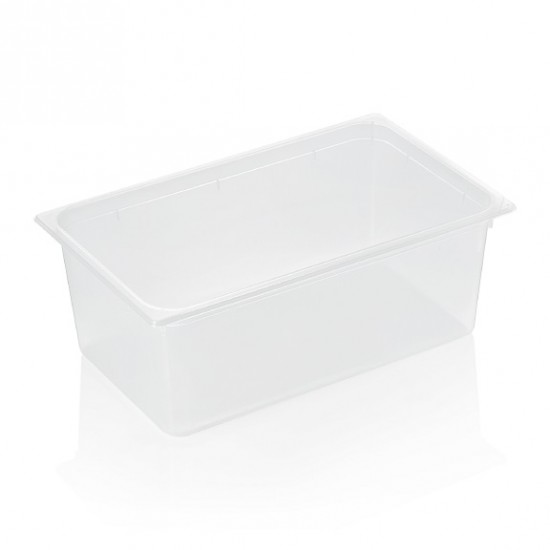 Tray GN 1/1-200 mm, 24 liters, polypropylene, Economic, VITRAline Tray GN 1/1-200 mm, 24 liters, polypropylene, Economic, VITRAline