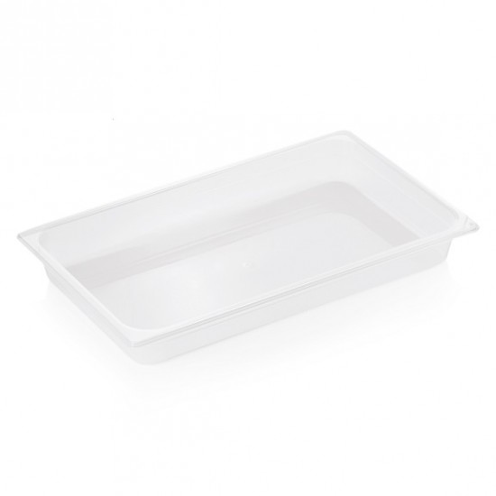 Tray GN 1/1-65 mm, 8 liters, polypropylene, Economic, VITRAline