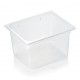 Tray GN 1/2-200 mm, 11 litri, polypropylene, Economic, VITRAline Tray GN 1/2-200 mm, 11 litri, polypropylene, Economic, VITRAline