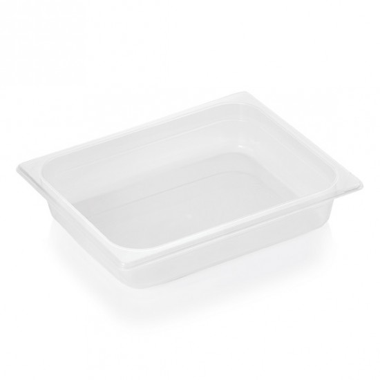 Tray GN 1/2-65 mm, polypropylene, 3 litres, Economic, VITRAline Tray GN 1/2-65 mm, polypropylene, 3 litres, Economic, VITRAline