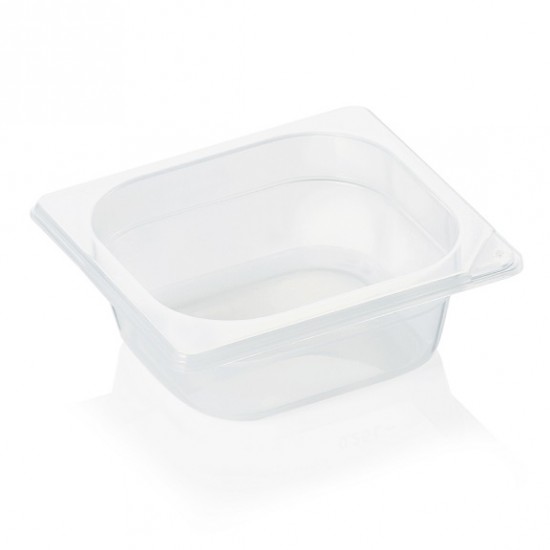 Tava gastronorm, GN1/6-65 mm, 0.7 litri, polipropilena, Economic, VITRAline Tava gastronorm, GN1/6-65 mm, 0.7 litri, polipropilena, Economic, VITRAline
